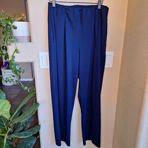 Diane Von Furstenberg  dark blue trousers medium